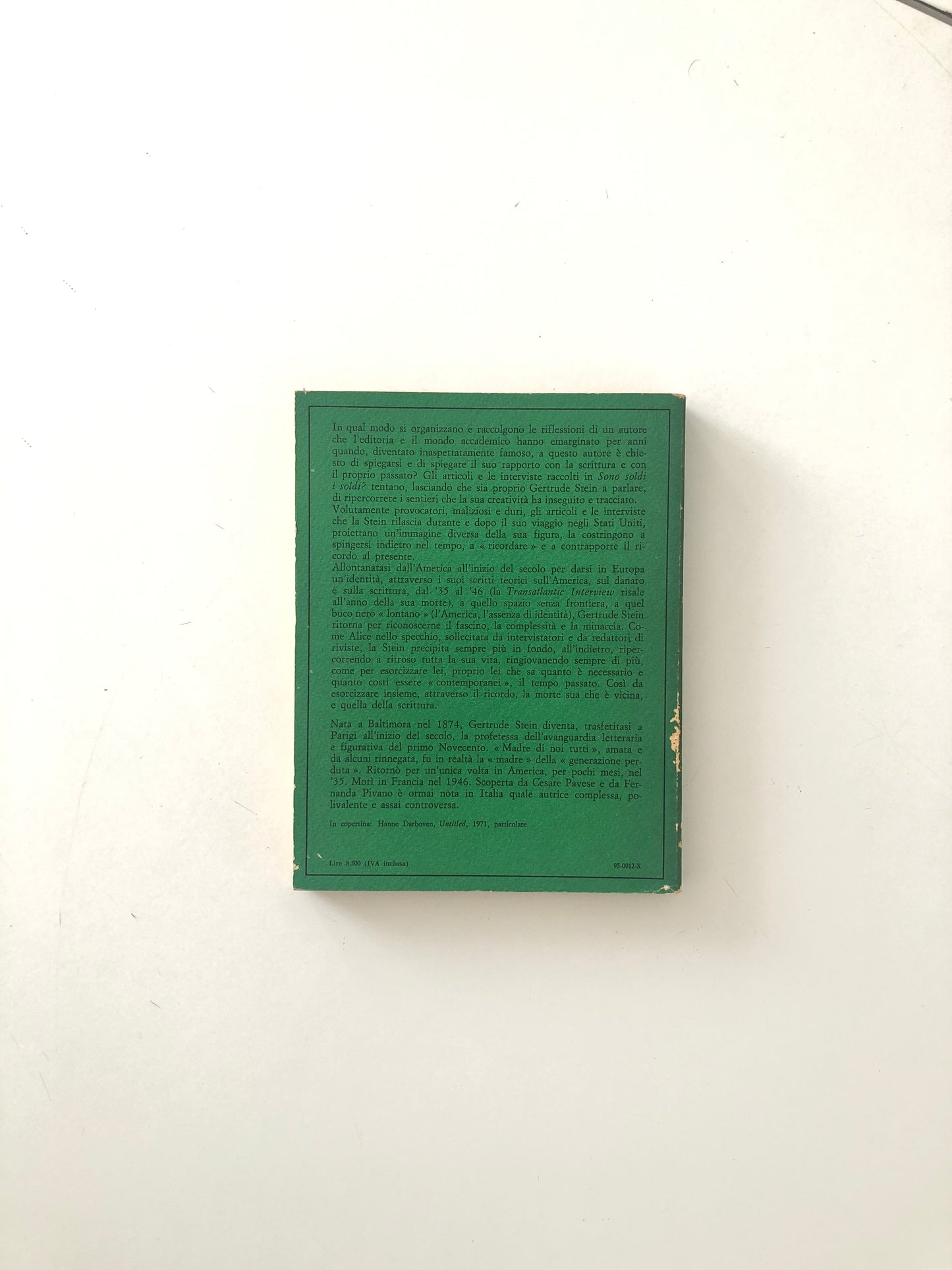 Sono soldi i soldi? Saggi americani