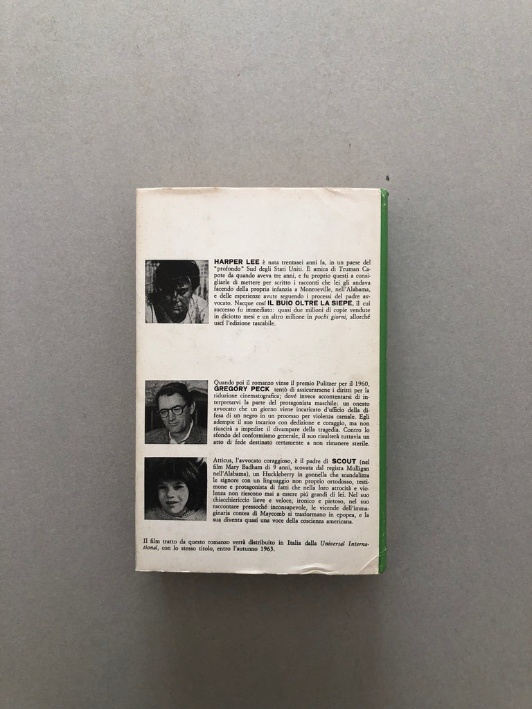 Il buio oltre la siepe - Harper Lee - Feltrinelli - Doparà 1