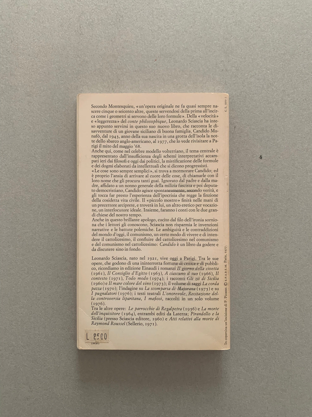 Candido ovvero Un sogno fatto in Sicilia