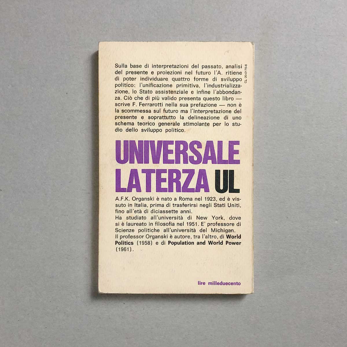 le-forme-dello-sviluppo-politico-organski-laterza-2