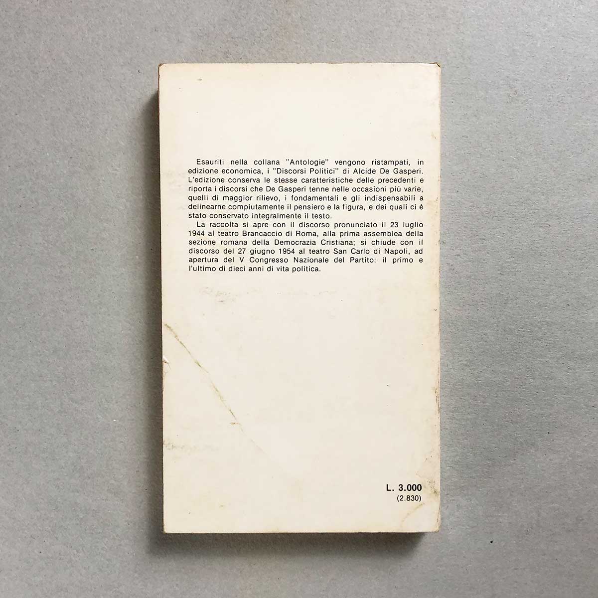 libro-discorsi-politici-alcide-de-gasperi-edizioni-cinque-lune-retro-copertina