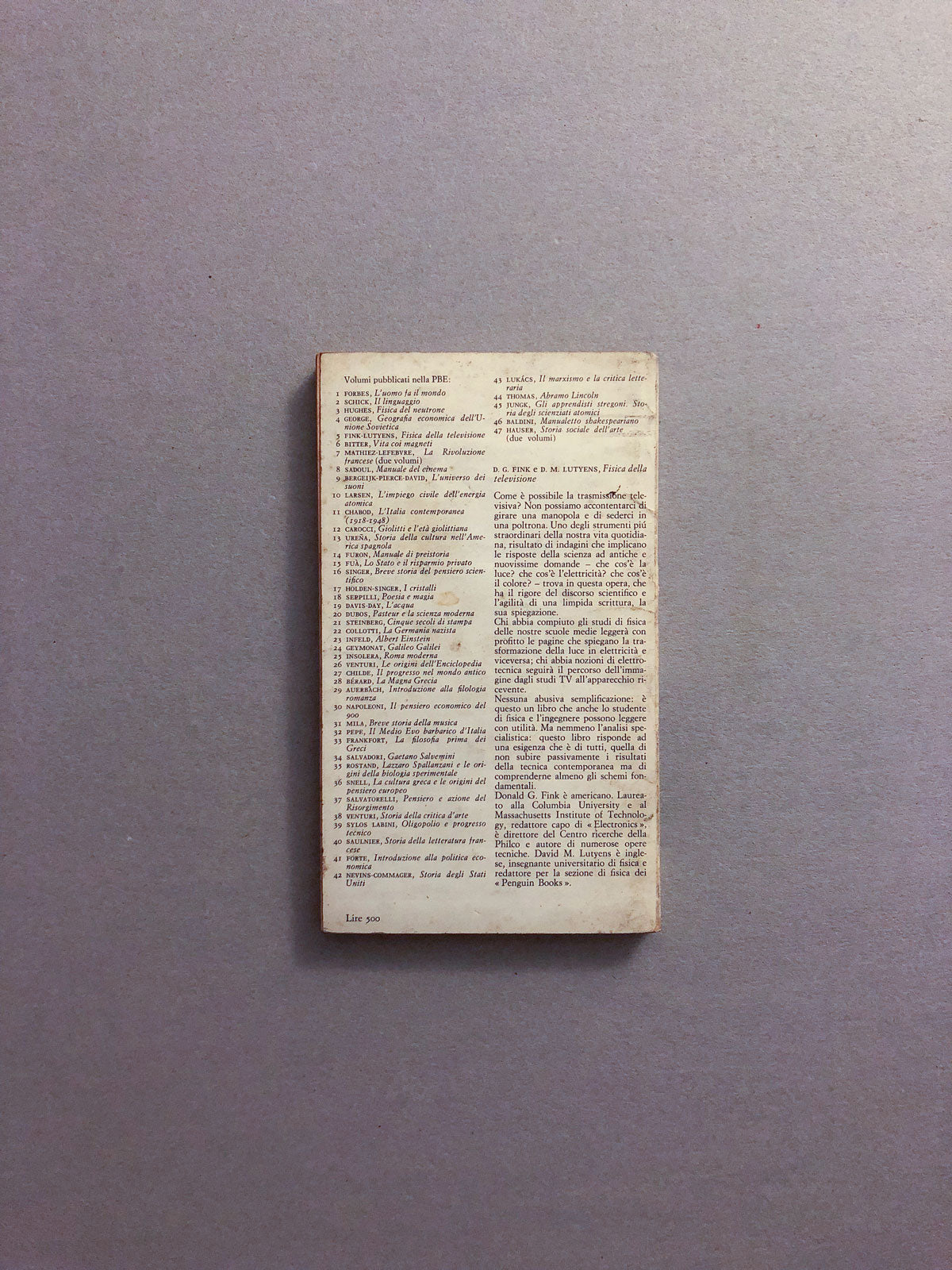 libro-fisica-della-televisione-donald-fink-david-lutyens-einaudi-copertina-retro