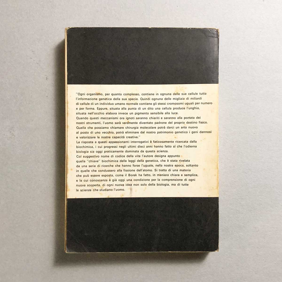 il-codice-della-vita-ernest-borek-bollati-boringhieri-2