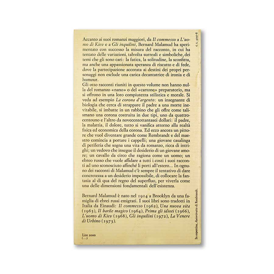 il_cappello_di_rembrandt_bernard_malamud_nuovi_coralli_einaudi_2
