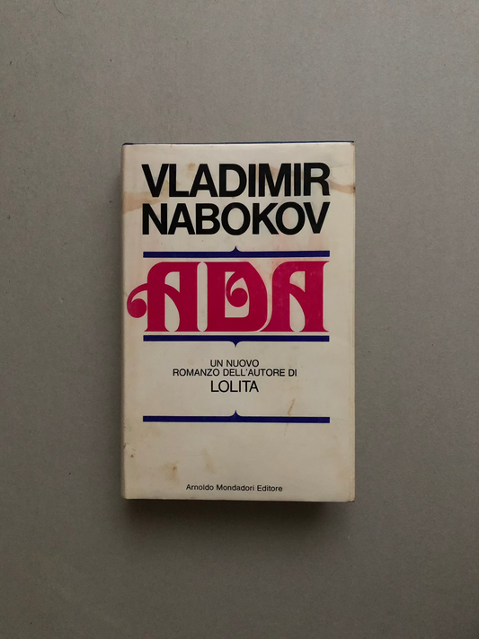 Ada vladimir nabokov copertina