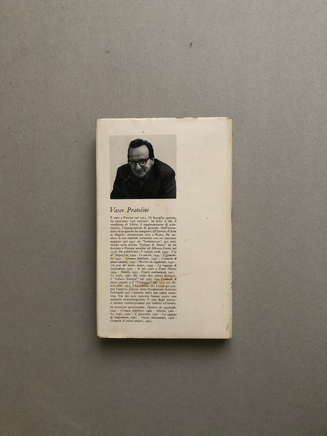 Cronaca familiare - Vasco Pratolini - Mondadori-1