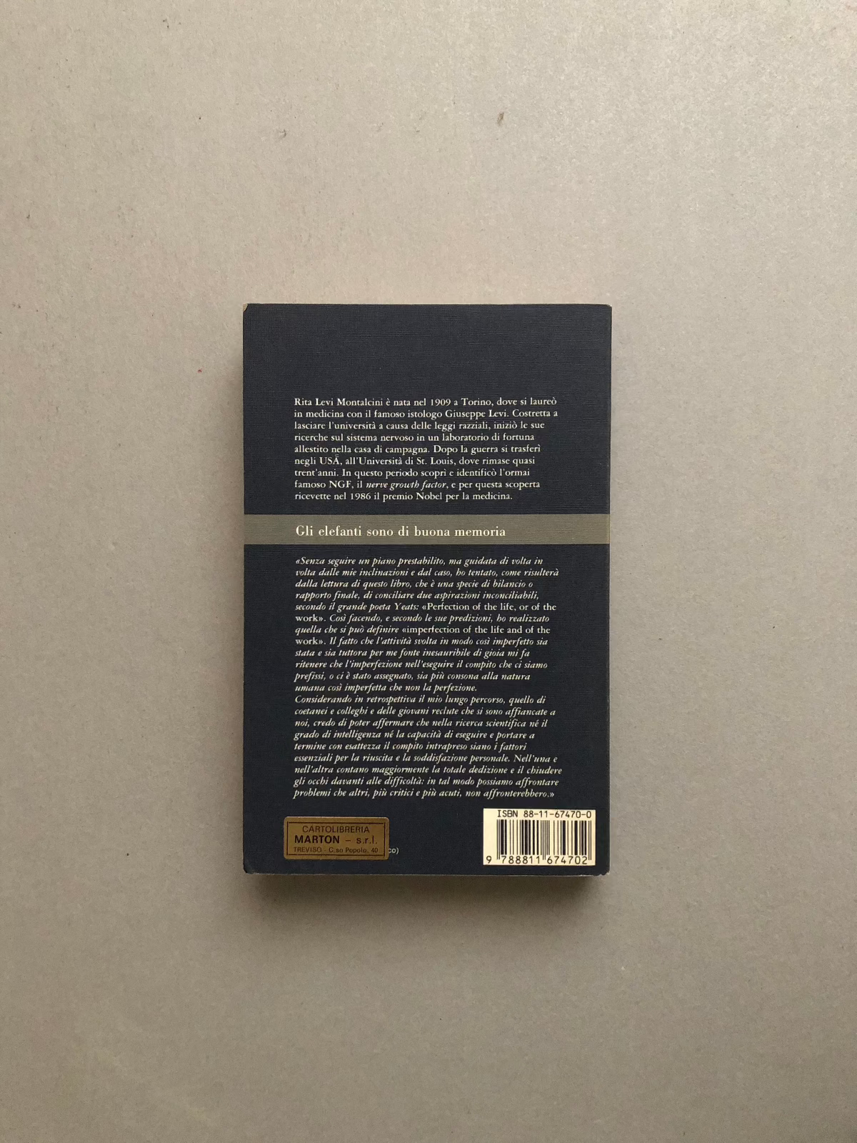 Elogio dell'imperfezione - Rita Levi Montalcini - Garzanti-2