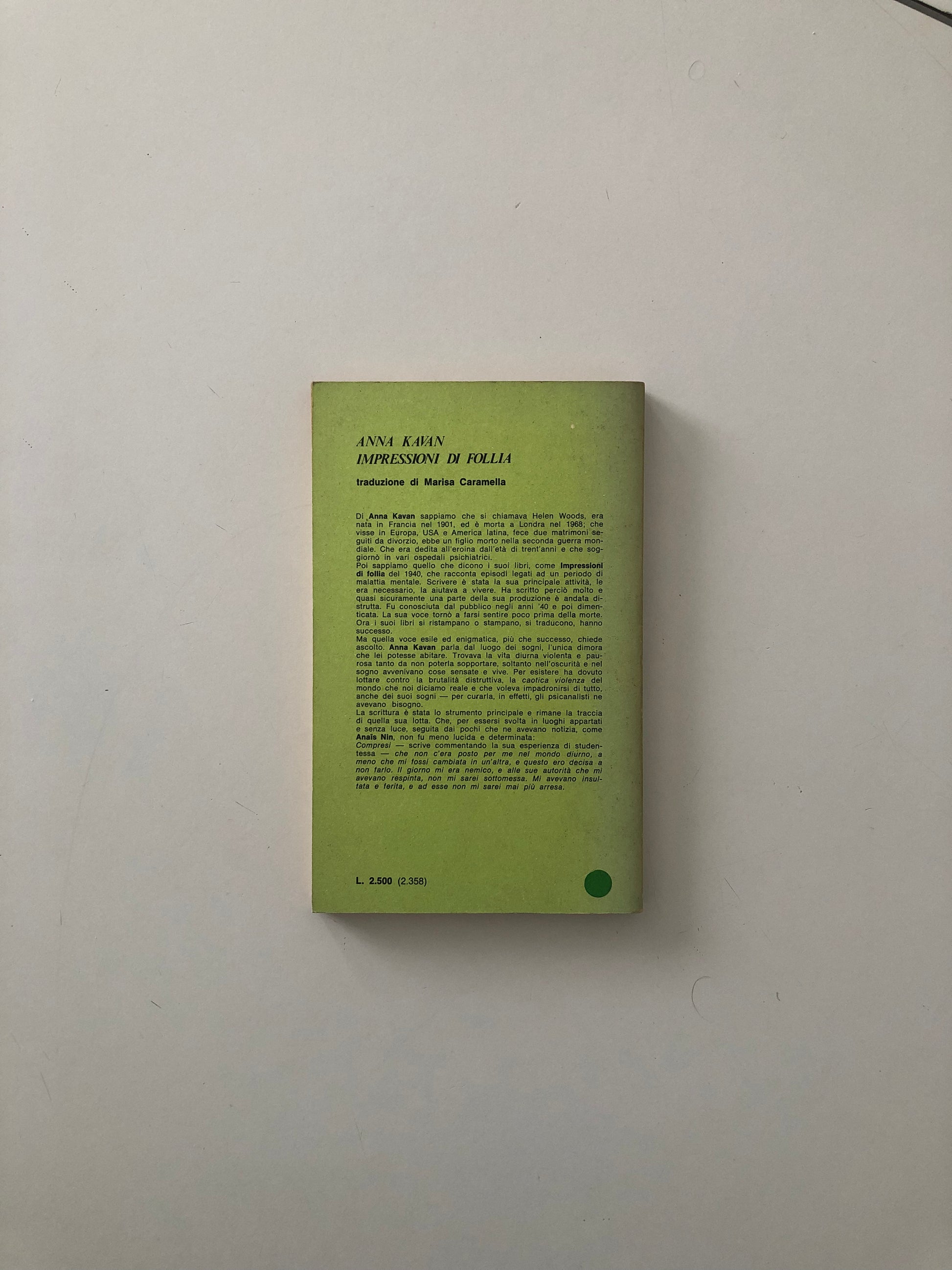 Impressioni di follia - Doparà