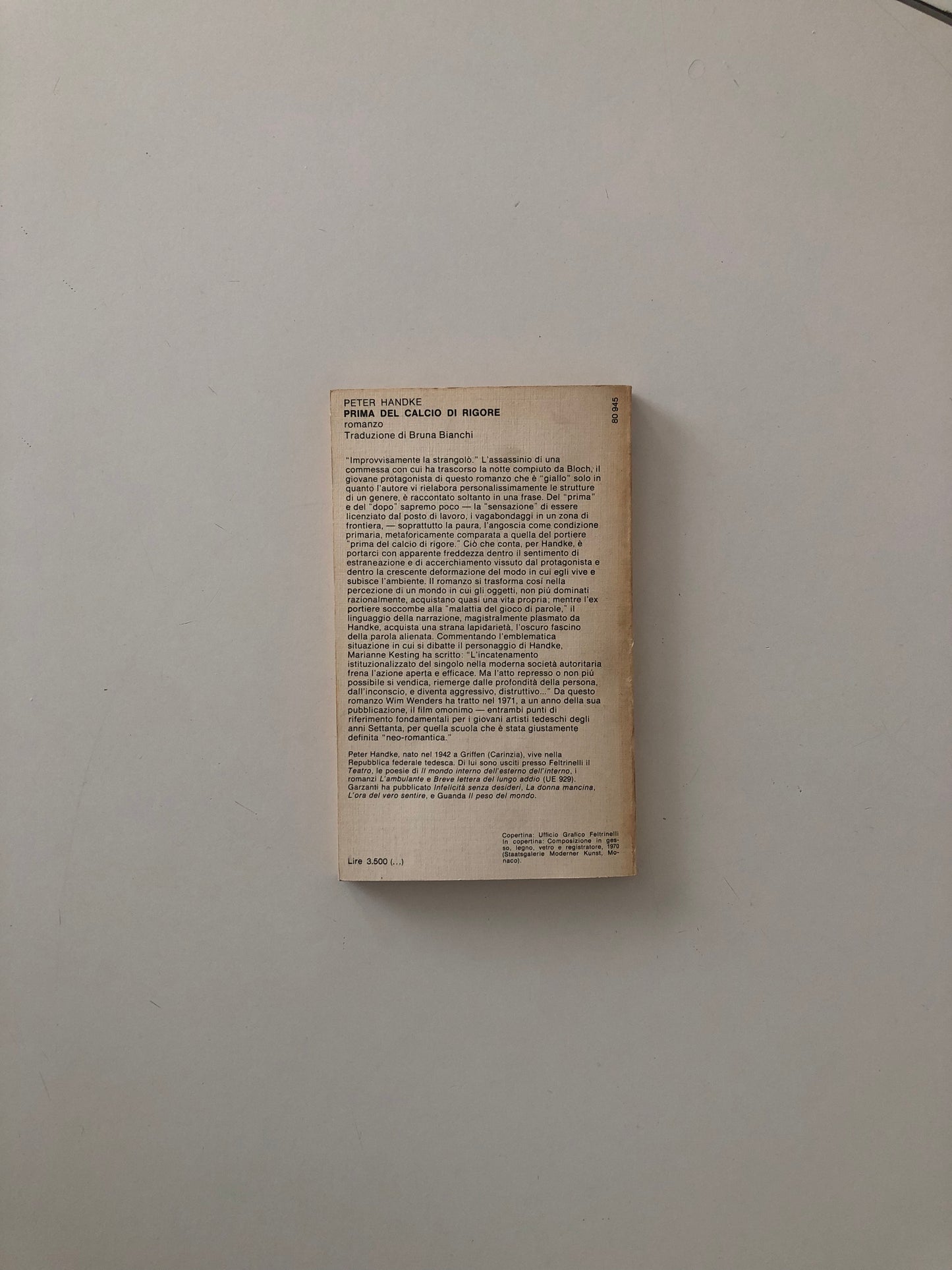 Prima del calcio di rigore