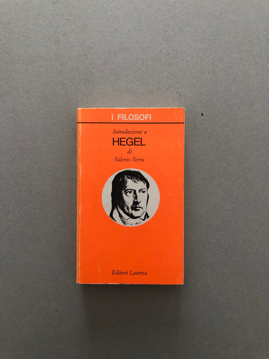 Introduzione a Hegel - Valerio Verra - Laterza - Doparà