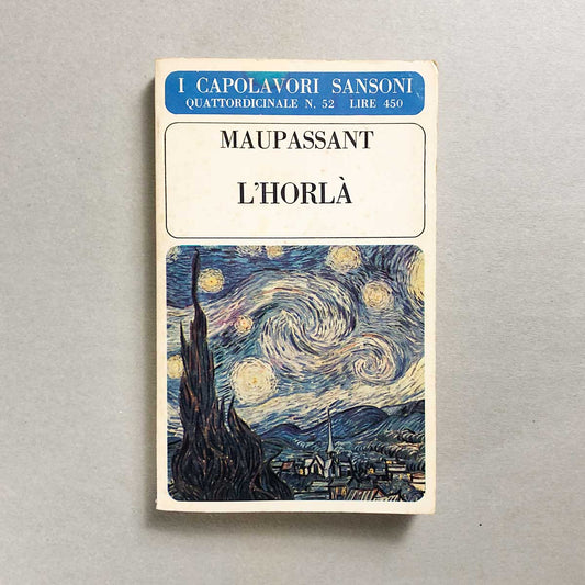 libro-horla-maupassant-sansoni-copertina