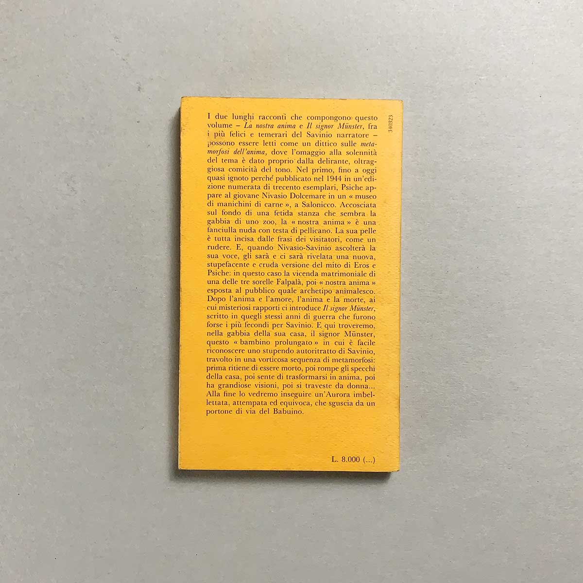 libro-usato-la-nostra-anima-alberto-savinio-addelphi-quarta-copertina