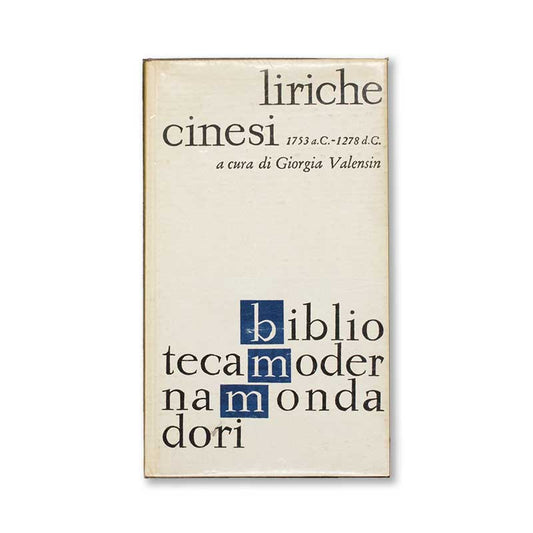 liriche-cinesi-giorgia-valensin-mondadori