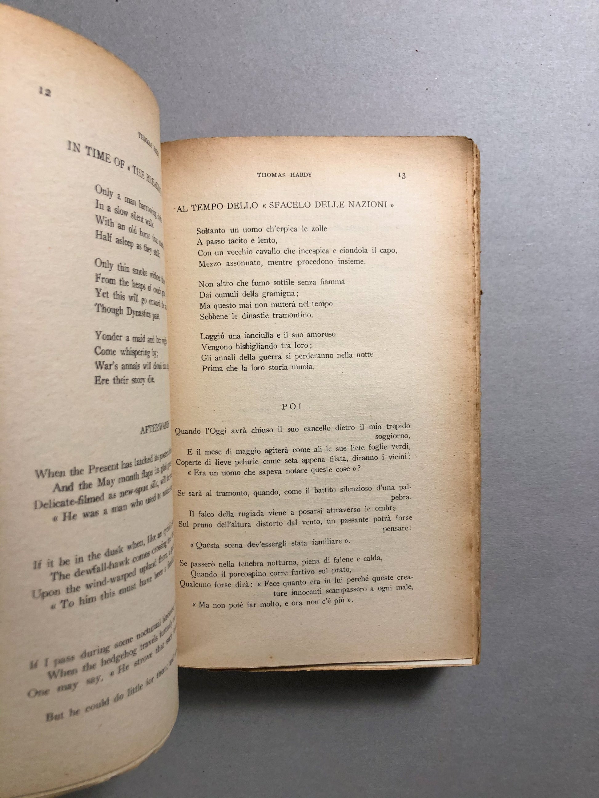 Poesia inglese contemporanea - Doparà